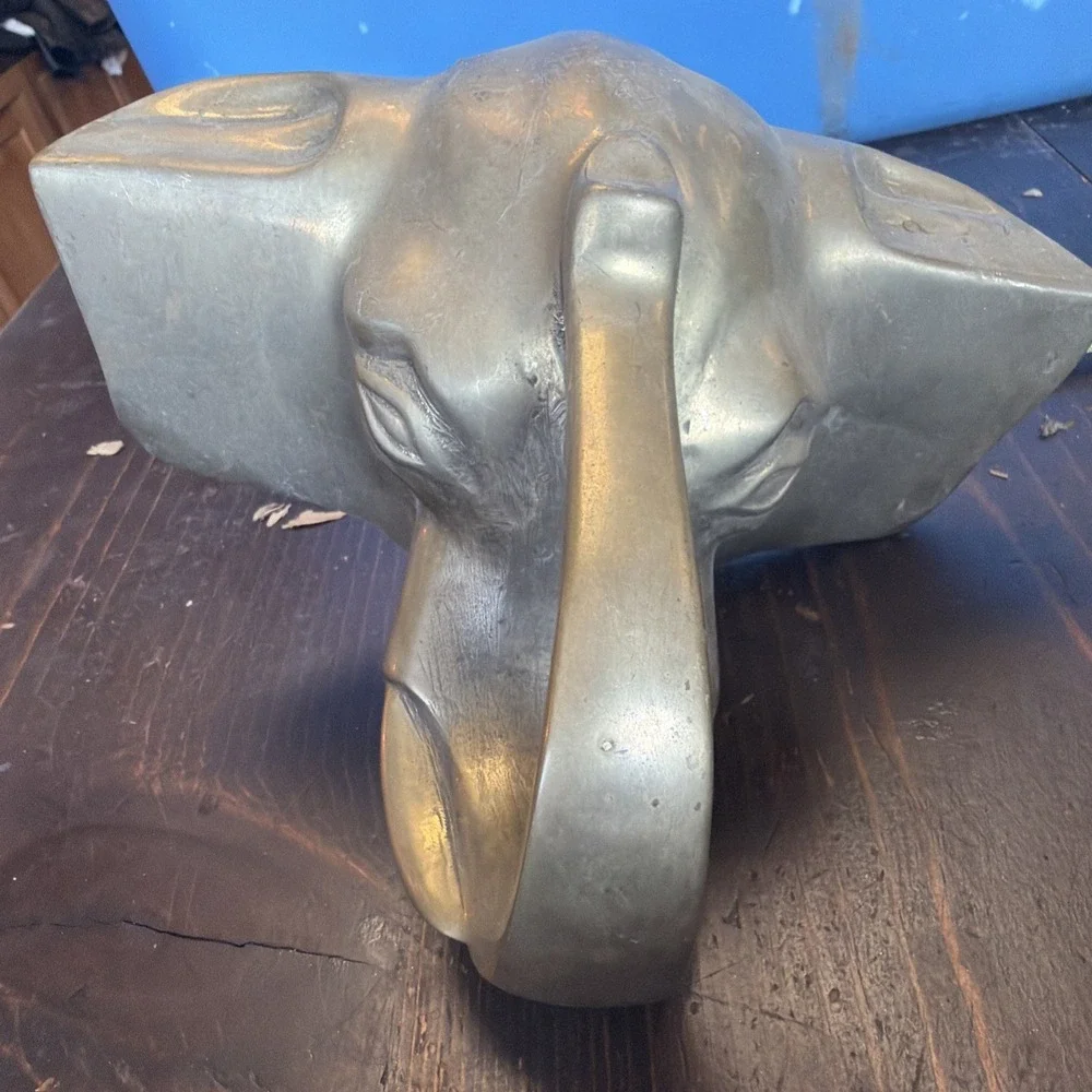 Brass Elephant Door Thing